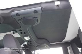 img 1 attached to Enhance Your Jeep Wrangler's Audio Experience with Design Engineering 050136 Boom Mat White Sound Deadening Headliner (2007-2010)