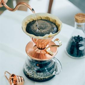 img 1 attached to Copper Hario V60 Dripper