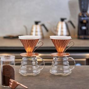 img 2 attached to Copper Hario V60 Dripper