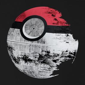 img 2 attached to 🌟 Футболка Pokemon Star Wars Death Star для мальчиков и девочек - BBT Kids