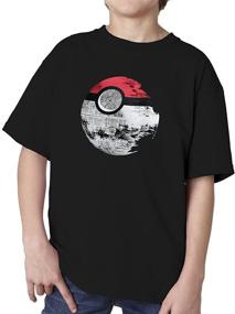 img 3 attached to 🌟 Футболка Pokemon Star Wars Death Star для мальчиков и девочек - BBT Kids