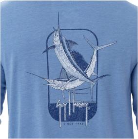 img 2 attached to Men's Clothing and Shirts featuring Guy Harvey's Digital Photography Sailfish