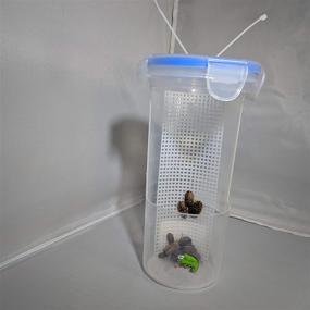 img 1 attached to Blinky Chameleon Bar- Hanging 🦎 Reptile Food Dish with Improved SEO