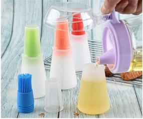 img 1 attached to Luffa 4 Piece Silicone Bottle Barbecue