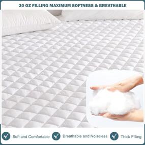 img 3 attached to UNILIBRA Mattress Breathable Noiseless Protector