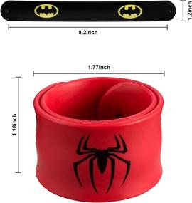img 2 attached to Chelvee Superhero Wristband Bracelet 🦸 – Enhanced Accessories for Your Style