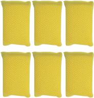 iconikal microfiber scrubber sponge 6 pack logo