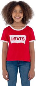 img 3 attached to 👕 Levi's Big Girl's Classic Batwing T-Shirt: Timeless Style and Comfort for Young Fashionistas