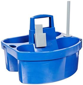 img 1 attached to Impact 1850 GatorMate Portable Caddy, Blue - Case of 4 - Size: 15"x14"x14