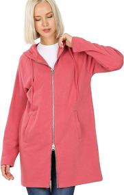 img 3 attached to MixMatchy Womens Hoodie Oversized Fleece Outdoor Recreation