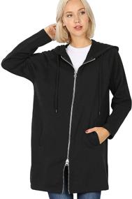 img 4 attached to MixMatchy Womens Hoodie Oversized Fleece Outdoor Recreation