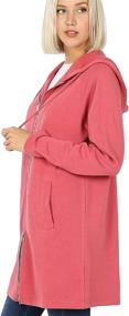 img 2 attached to MixMatchy Womens Hoodie Oversized Fleece Outdoor Recreation