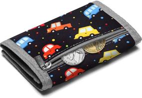 img 3 attached to 🏀 Trifold Zippered Novelty Children Basketball Boys' Accessories: Organize in Style!
