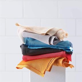 img 2 attached to 🧽 E-Cloth Glass & Polishing Microfiber Cleaning Cloth - 300 Wash Guarantee, Reusable, Assorted Colors - 4 Pack: The Ultimate Cleaning Cloth for Streak-Free Shine!
