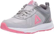 reebok girls almotio running shoe girls' shoes in athletic logo