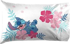 img 2 attached to 🌴 Disney Lilo & Stitch Paradise Dream Twin Sheet Set - Super Soft 3-Piece Cozy Bedding - Fade Resistant Microfiber Sheets (Official Product)