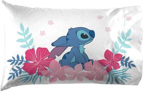 img 3 attached to 🌴 Disney Lilo & Stitch Paradise Dream Twin Sheet Set - Super Soft 3-Piece Cozy Bedding - Fade Resistant Microfiber Sheets (Official Product)