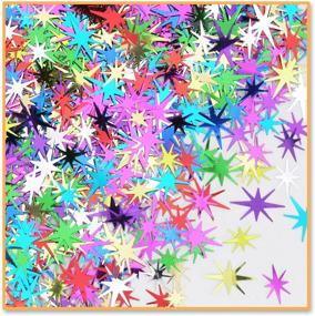 img 1 attached to Beistle CN179 Decorative Starbursts Multi Color