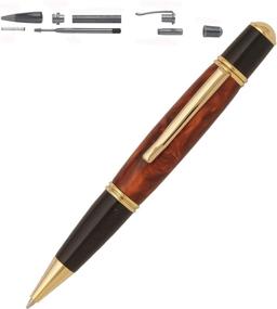 img 1 attached to Enhance Woodturning Projects with the Penn State Industries PKGAFSS Gatsby Grande Twist Ballpoint Pen Kit Starter Package