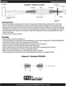 img 2 attached to Enhance Woodturning Projects with the Penn State Industries PKGAFSS Gatsby Grande Twist Ballpoint Pen Kit Starter Package