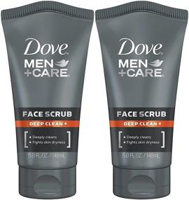 img 2 attached to Get a Thorough Clean with Dove Men+Care Face Scrub, Deep Clean Plus, 5 Ounce (Pack of 2)