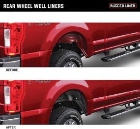 img 3 attached to 🚚 Rugged Liner Rear Wheel Well Liner WWD19 for 2019-2021 Dodge Ram 1500/2500/3500 (Excludes Dually & 5th Wheel)