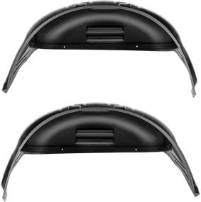 img 4 attached to 🚚 Rugged Liner Rear Wheel Well Liner WWD19 for 2019-2021 Dodge Ram 1500/2500/3500 (Excludes Dually & 5th Wheel)