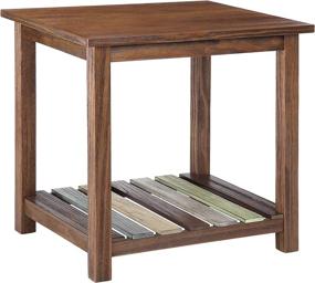 img 4 attached to 🖤 Dark Brown Ball &amp; Cast Accent End Table - Height 25 Inches - Set of 1