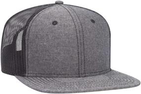 img 4 attached to OTTO Panel Cotton Chambray Snapback