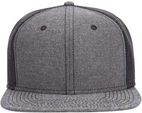 img 3 attached to OTTO Panel Cotton Chambray Snapback