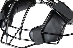 img 1 attached to 🎭 Champro Catcher's Mask: Black, 27-Ounce/Adult - Durable and High-Quality Protection for Catchers