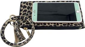 img 3 attached to SOGIBUR Tassel Zipper Pocket Wristlet Women's Handbags & Wallets