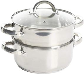 img 4 attached to 🍲 Stainless Steel Oster Steamer Cookware, 3.0-Quart