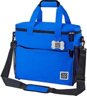 🐶 mobile dog gear unisex week away bag - for medium/large dogs - royal blue - one-size fits all логотип