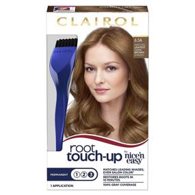 img 4 attached to 🌰 Крем-краска для волос Clairol Nice 'n Easy Root Touch-Up: 6.5A Светло-коричневый - Набор для окрашивания волос