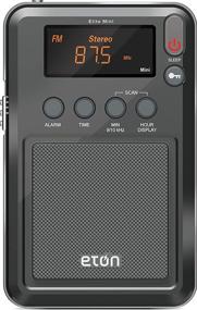 img 2 attached to 📻 Этон Элит Мини: универсальное радио AM/FM/КВ с настраиваемой графикой, маркировкой, цветом и вариантами упаковки.