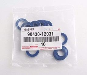 img 1 attached to Genuine Toyota Oil Drain Plug Gaskets - Pack of 10