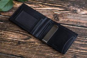 img 2 attached to 👔 NKPT Full Grain Leather Wallet: Stylish Men's Accessories for Wallets, Card Cases & Money Organizers