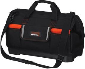 img 4 attached to 👜 Matrix System Tool Tote Bag for BLACK+DECKER, Wide-Mouth (BDCMTSB) - 21 Inch