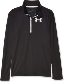 img 4 attached to Технологичная половина молнии для девочек от Under Armour