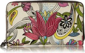 img 4 attached to 🌸 Blossoms Sakroots Unisex Around Wallet for Women - Handbags & Wallets