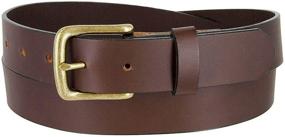 img 3 attached to Classy Men's Accessories: Exquisite Solid Piece Genuine Leather Collection