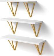 white floating shelves triangle homefurnishing logo