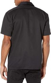 img 1 attached to 👕 Dickies Short Sleeve Shirt Black Large - Stylish Men's Clothing for Shirts