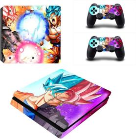 img 2 attached to 🎮 Enhance your PlayStation Experience with Vanknight PS4 Slim Decal Stickers Set
