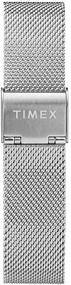 img 1 attached to Часы Timex Marlin Mechanical из нержавеющей стали 34 мм с серебристым циферблатом