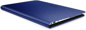 img 3 attached to 💼 Macally SlimFolio11BL: Надежный защитный чехол для 11-дюймового MacBook Air