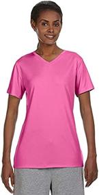 img 1 attached to 👚 Hanes Sport Women's Cool DRI Performance V-Neck Tee - Ultimate Performance and Comfort for Active Women