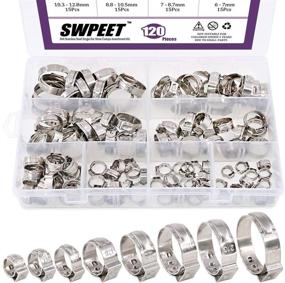 img 4 attached to 🔧 Sleek and Versatile: Swpeet Stainless Assortment Automotive Appliance