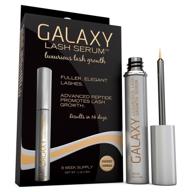 сыворотка для роста ресниц galaxy lash professionals, рекомендована офтальмологами. логотип